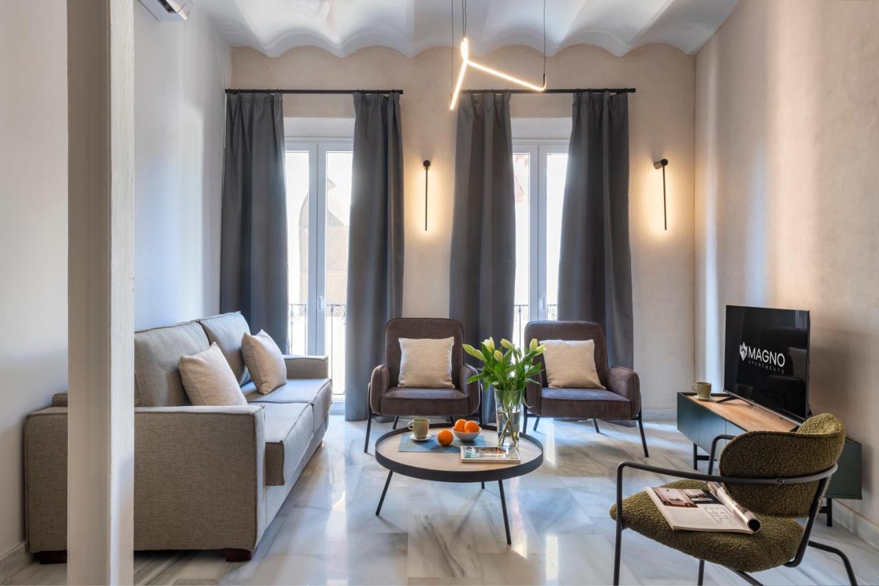 סביליה Magno Apartments San Gil - Shared Jacuzzi מראה חיצוני תמונה