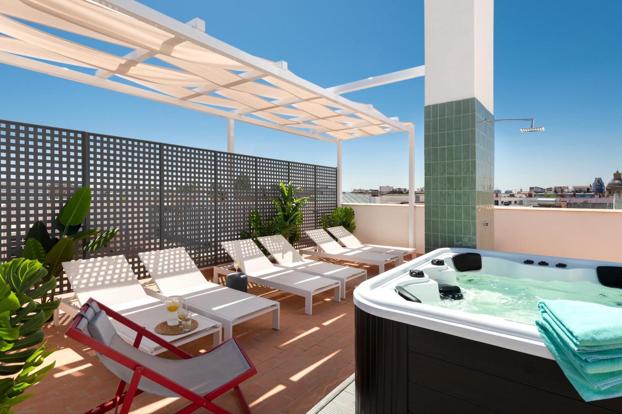 סביליה Magno Apartments San Gil - Shared Jacuzzi מראה חיצוני תמונה